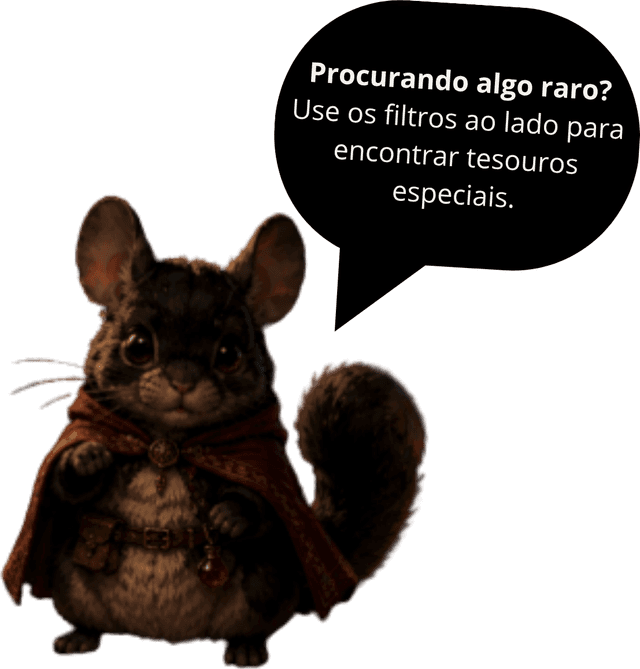 Chin, o guardião do acervo: procurando algo raro? Use os filtros ao lado.
