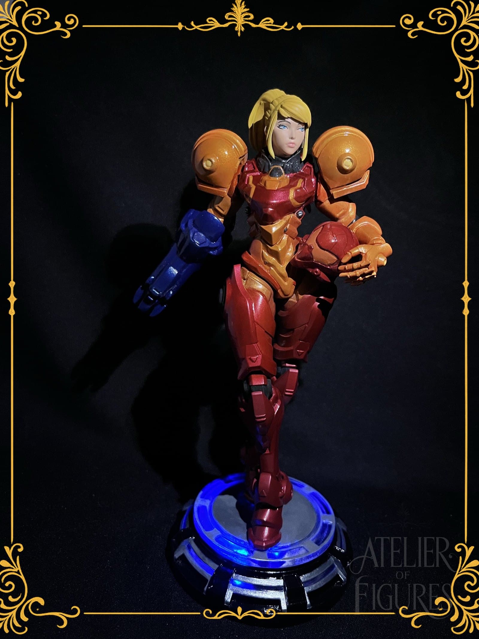 Figure Samus Aran — figure colecionável em resina, Atelier of Figures