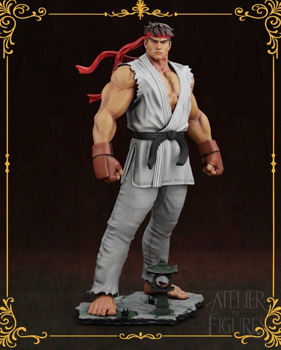 Figure Ryu — figure colecionável em resina, Atelier of Figures