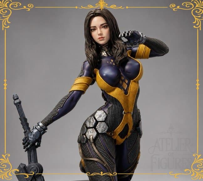 Figure Tachy - Vanguard Stance — figure colecionável em resina, Atelier of Figures