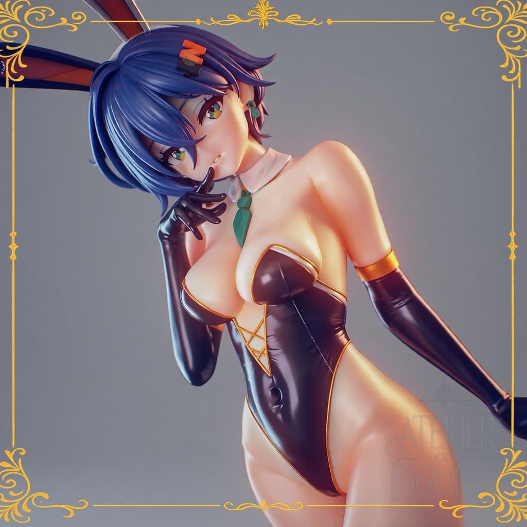 Figure Belle Bunny — figure colecionável em resina, Atelier of Figures