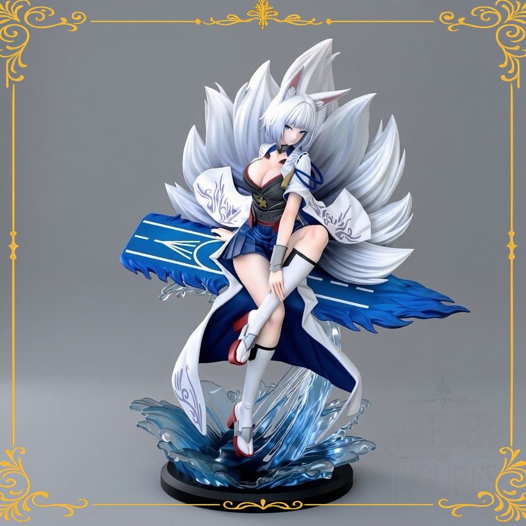 Figure Kaga — figure colecionável em resina, Atelier of Figures