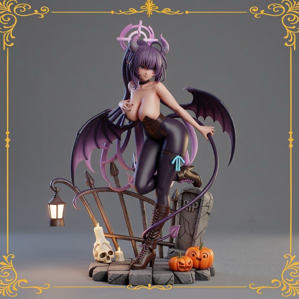 Figure Karin Succubus — figure colecionável em resina, Atelier of Figures