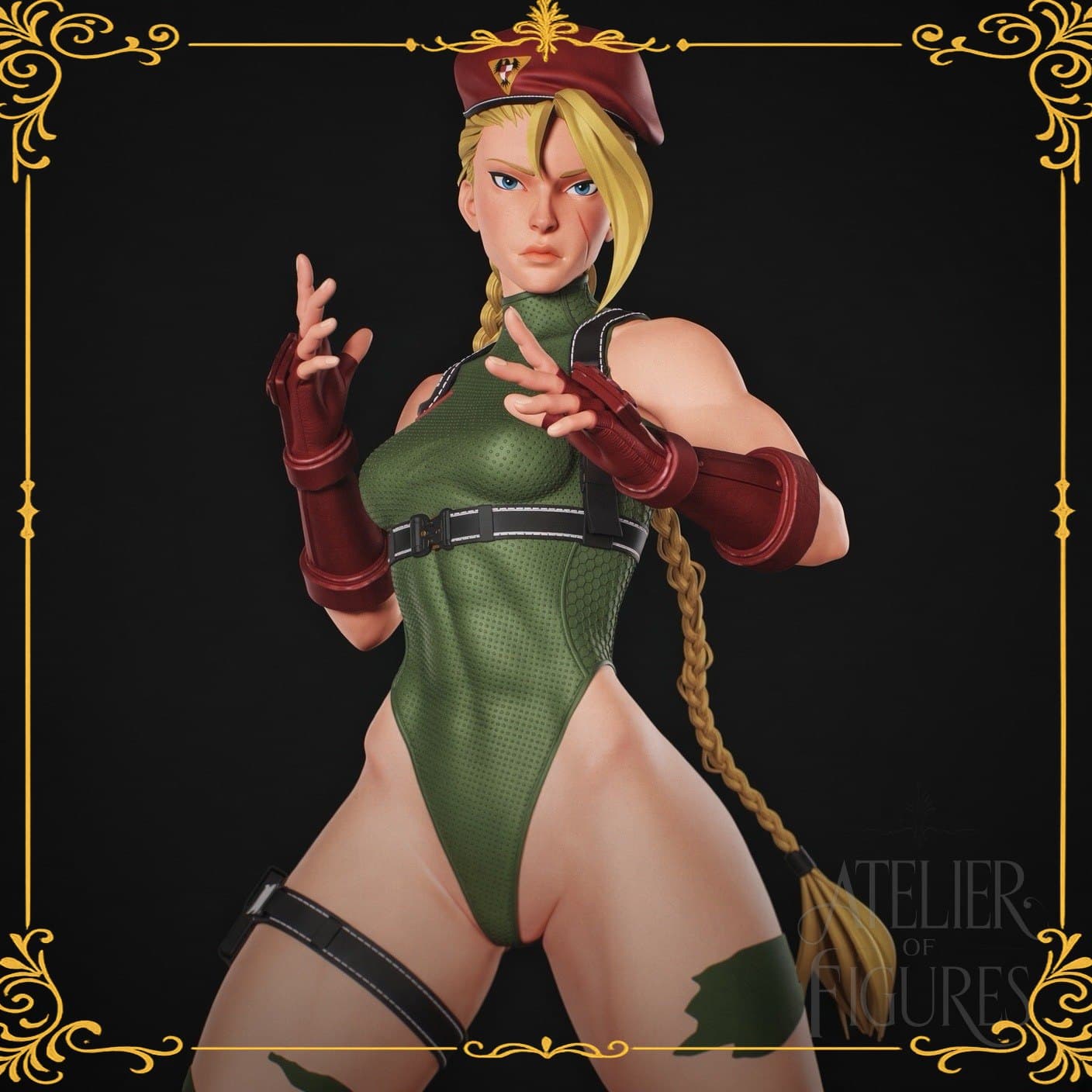 figure Cammy Classic — figure colecionável em resina, Atelier of Figures