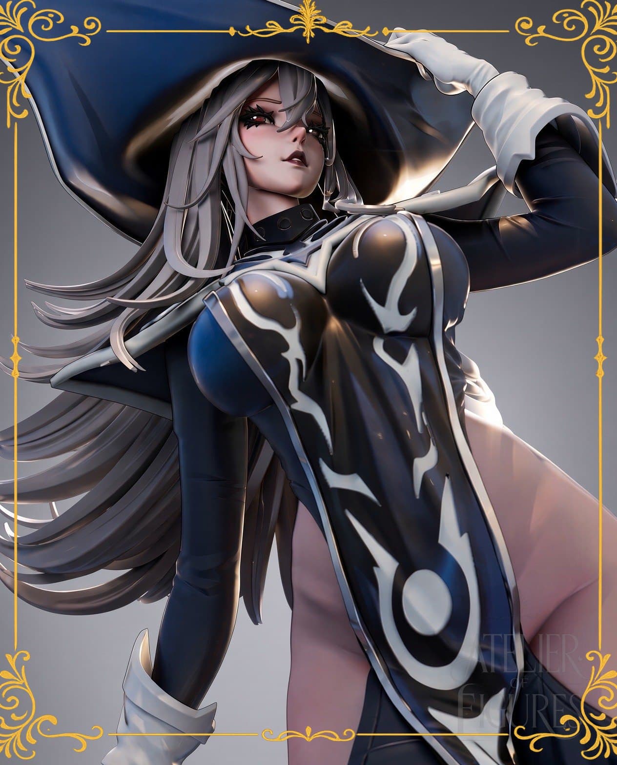 Figure Silent Magician Girl — figure colecionável em resina, Atelier of Figures