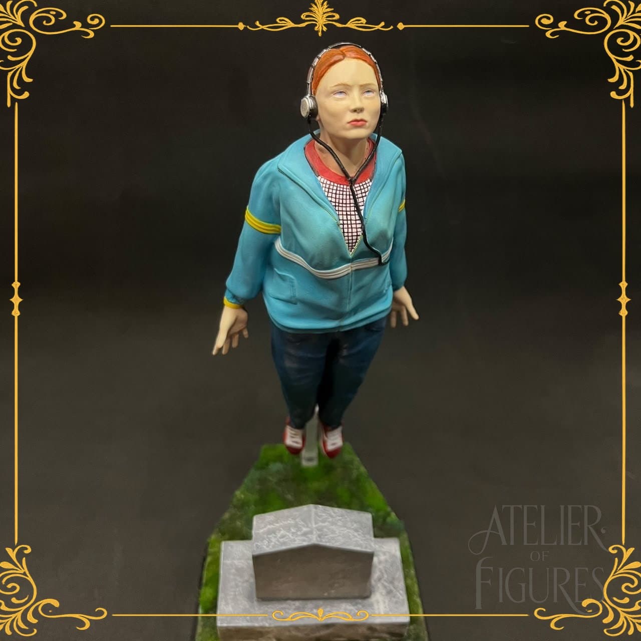 Figure Max - Stranger Things — figure colecionável em resina, Atelier of Figures