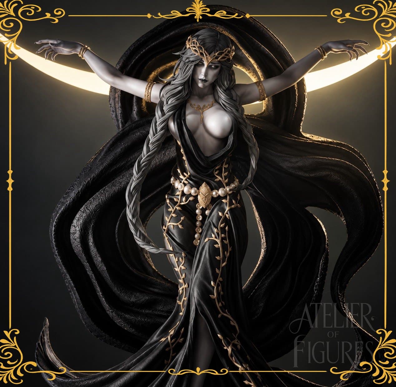 Figure Queen Marika - Eternal Imprisonment — figure colecionável em resina, Atelier of Figures