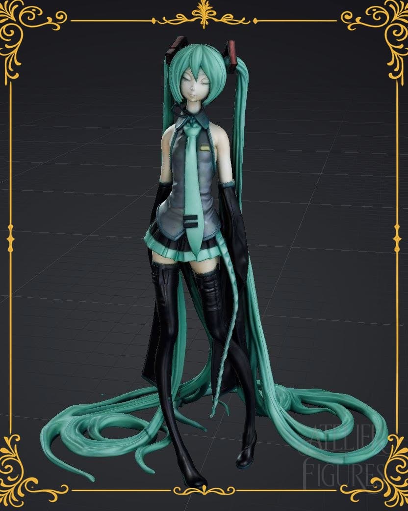 Hatsune Miku — Projeto Personalizado — figure colecionável em resina, Atelier of Figures