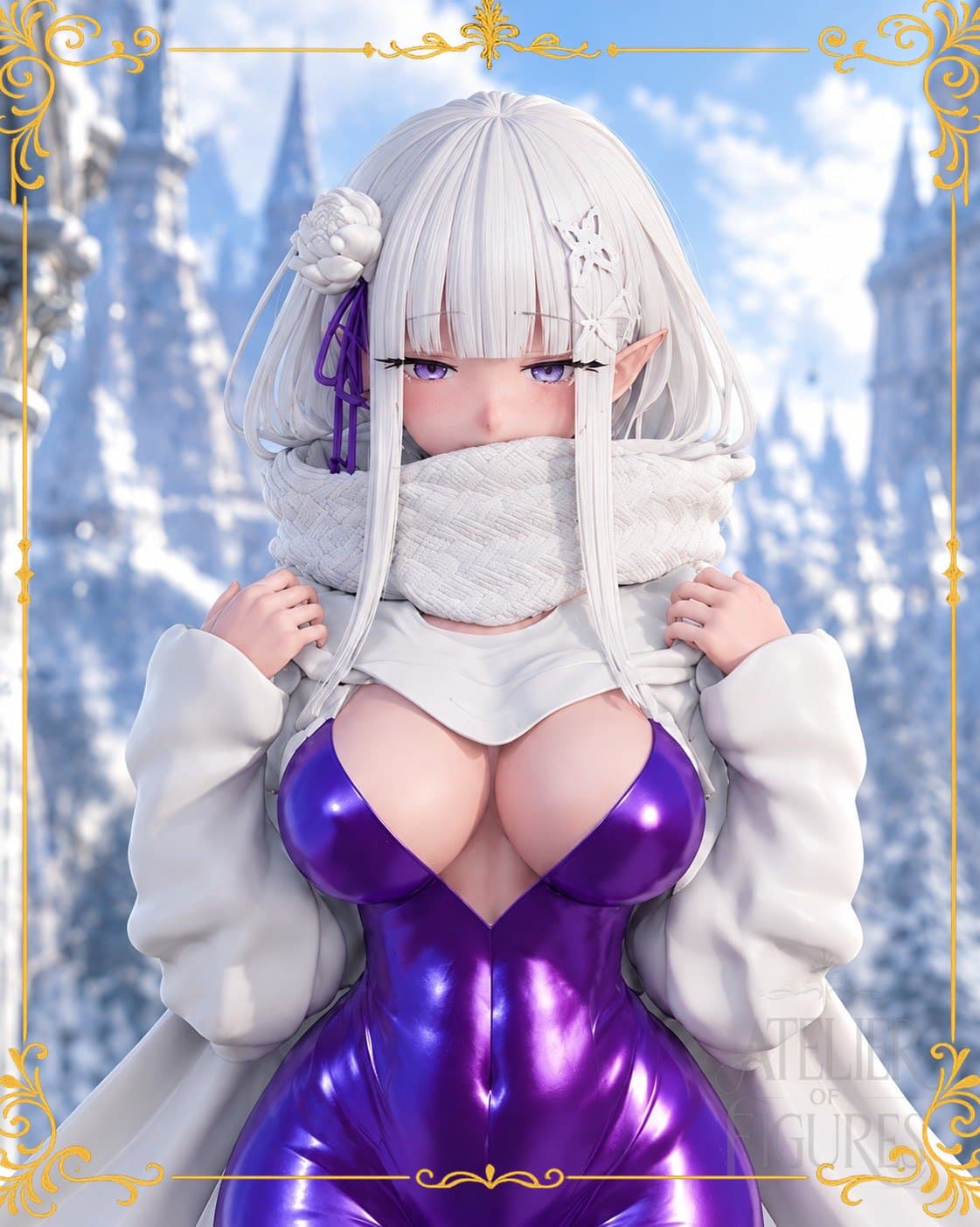 Figure Emilia — figure colecionável em resina, Atelier of Figures