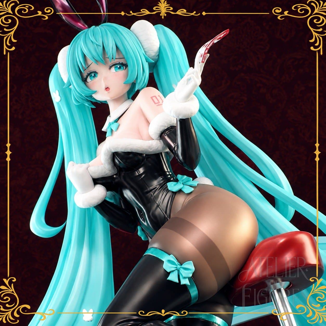 Figure Miku Bunny — figure colecionável em resina, Atelier of Figures