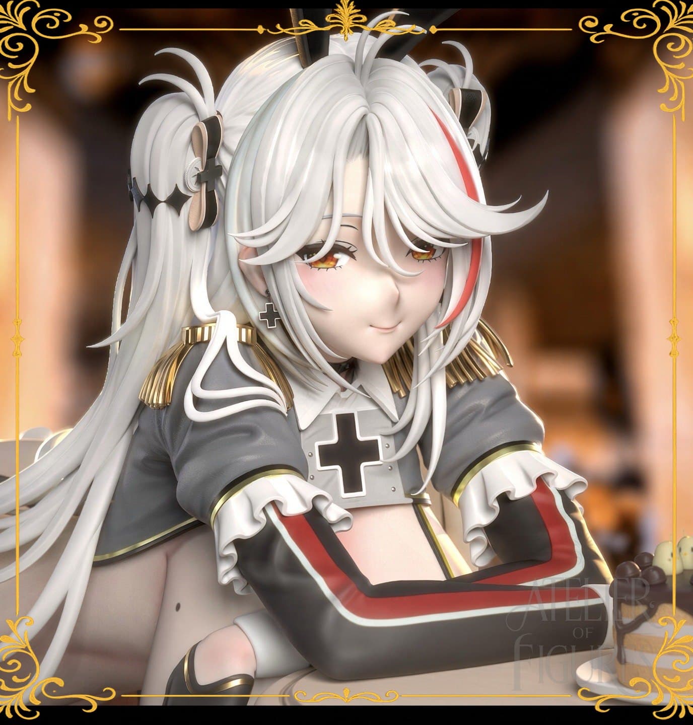 Figure Prinz Eugen - Bunny — figure colecionável em resina, Atelier of Figures