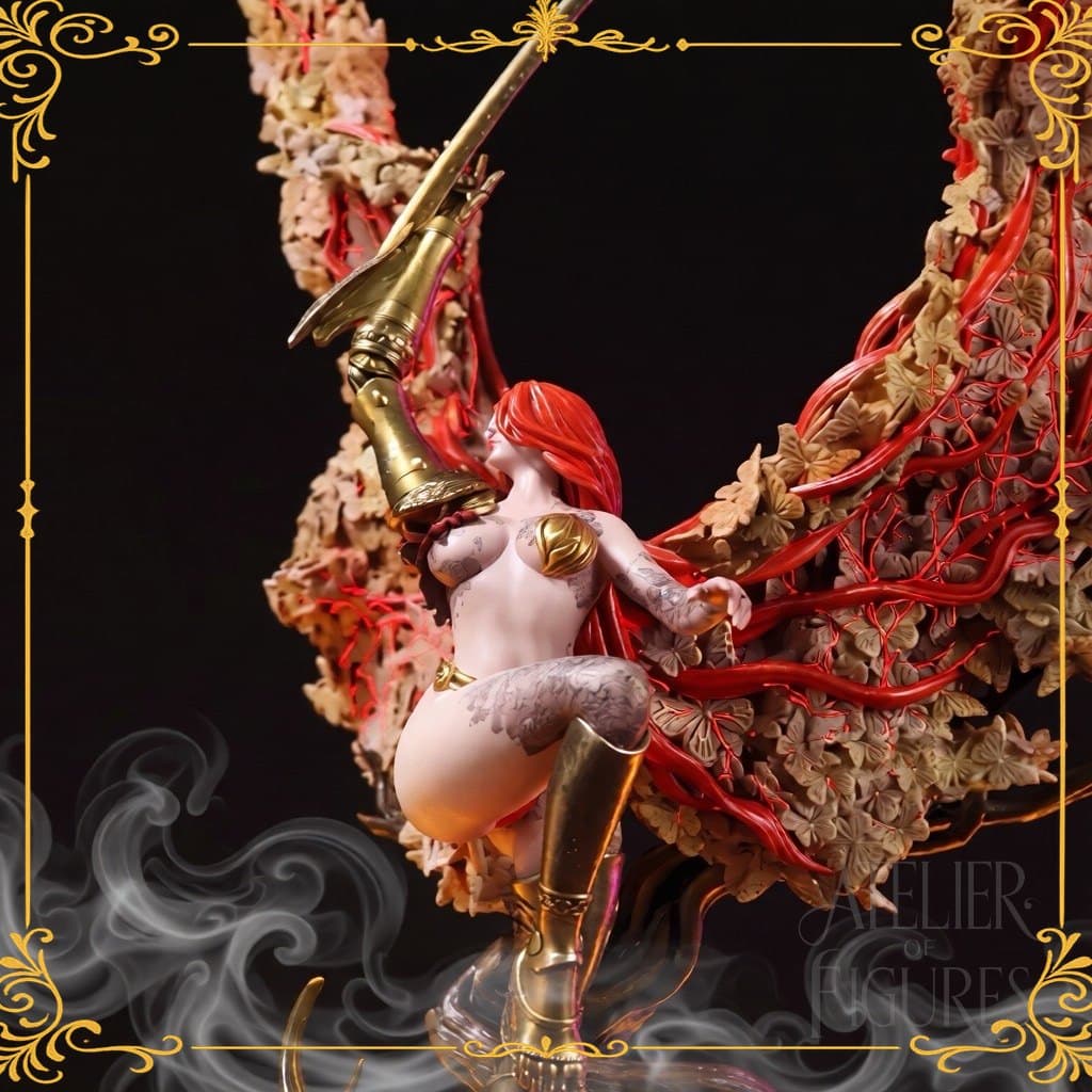 Figure Malenia - Goddess of Rot — figure colecionável em resina, Atelier of Figures