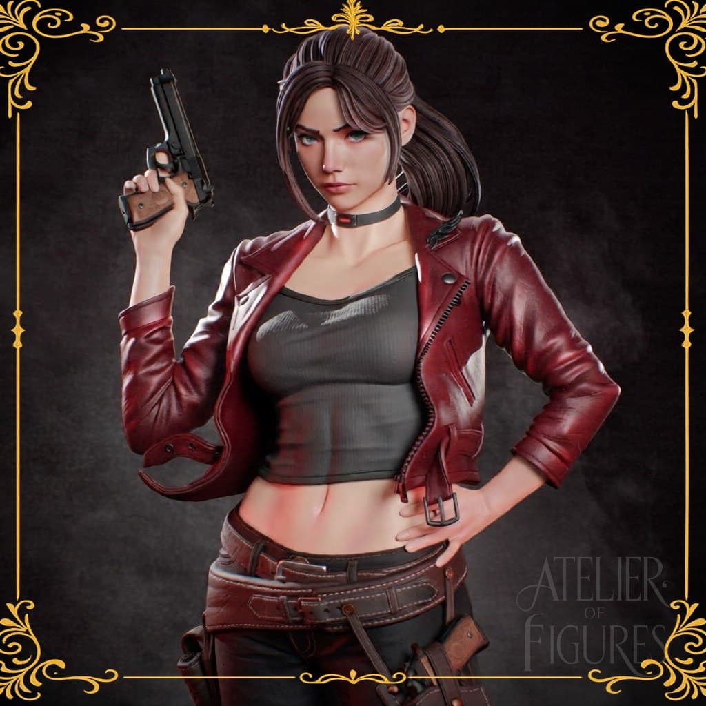 Figure Claire Redfield — figure colecionável em resina, Atelier of Figures